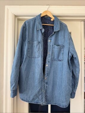Levi's Light Blue Denim Shirt Jacket